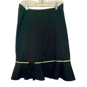 Anthropologie Elevenses Ruffled Skirt